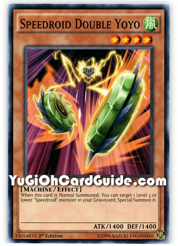 Yu-Gi-Oh! Speedroid Razorang - HSRD-EN004 Rare 1st Edition Card (High-Speed Riders Set) - View #10