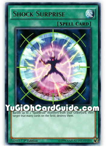 Yu-Gi-Oh Card: Shock Surprise
