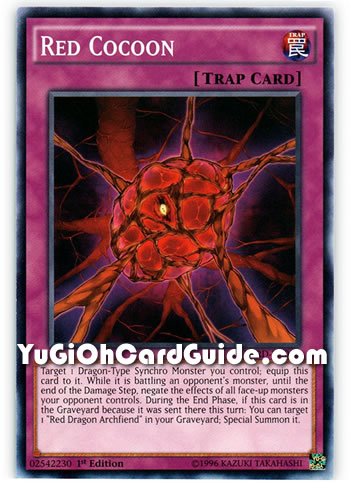 Yu-Gi-Oh Card: Red Cocoon