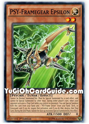 Yu-Gi-Oh Card: PSY-Framegear Epsilon
