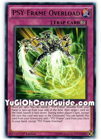 Yu-Gi-Oh Card: PSY-Frame Overload