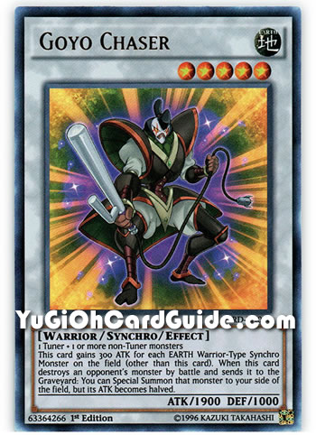 Yu-Gi-Oh Card: Goyo Chaser