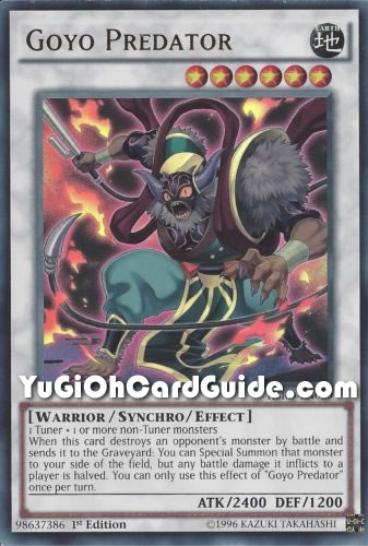 Yu-Gi-Oh Card: Goyo Predator