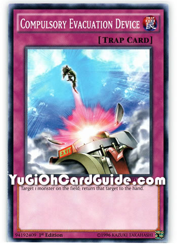 Yu-Gi-Oh! Compulsory Evacuation Device