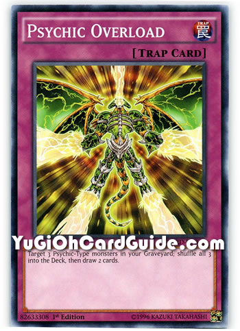 Yu-Gi-Oh Card: Psychic Overload
