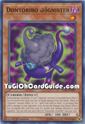Yu-Gi-Oh Card: Donyoribo @Ignister