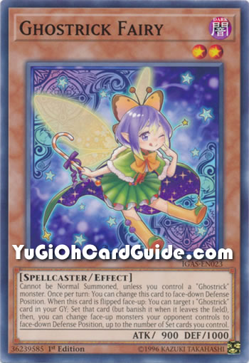 Yu-Gi-Oh Card: Ghostrick Fairy