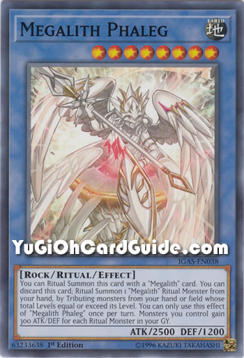 Yu-Gi-Oh Card: Megalith Phaleg