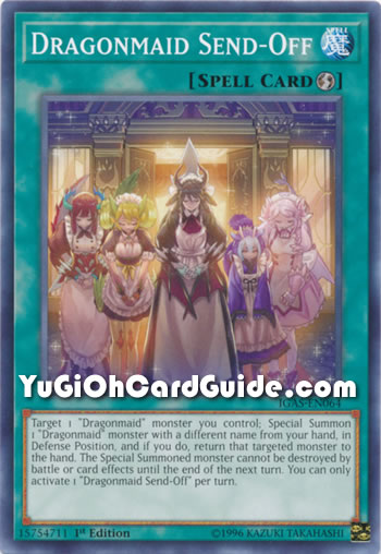 Yu-Gi-Oh Card: Dragonmaid Send-Off