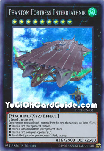 Yu-Gi-Oh Card: Phantom Fortress Enterblathnir