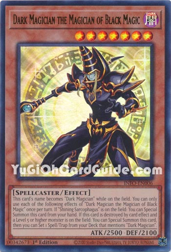 Yu-Gi-Oh Card: Dark Magician the Magician of Black Magic