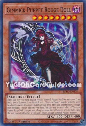 Yu-Gi-Oh Card: Gimmick Puppet Rouge Doll