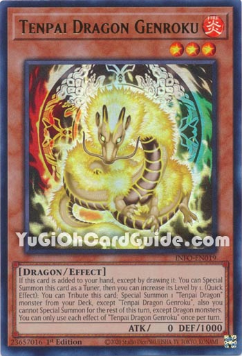 Yu-Gi-Oh Card: Tenpai Dragon Genroku