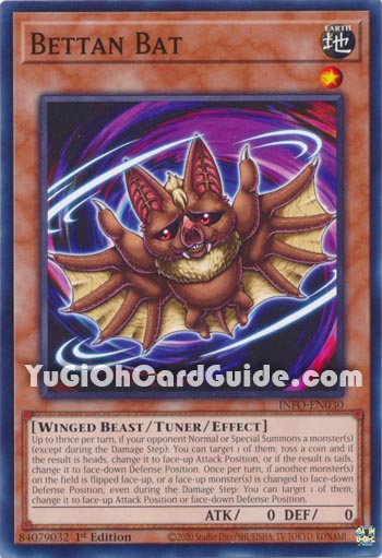Yu-Gi-Oh Card: Bettan Bat
