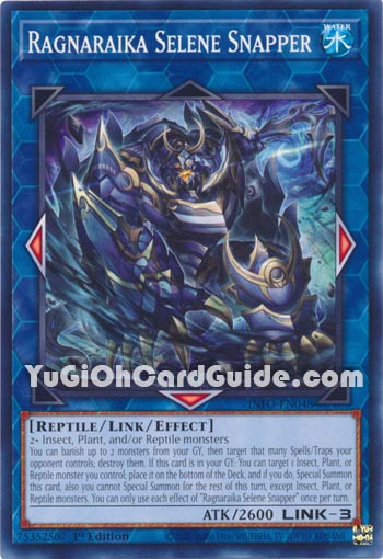 Yu-Gi-Oh Card: Ragnaraika Selene Snapper