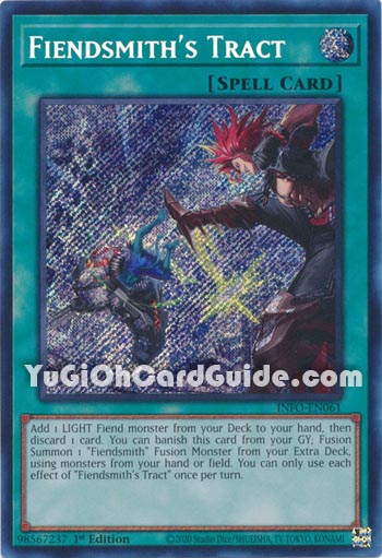 Yu-Gi-Oh Card: Fiendsmith's Tract