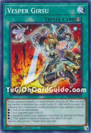 Yu-Gi-Oh Card: Vesper Girsu
