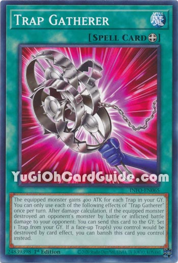 Yu-Gi-Oh Card: Trap Gatherer
