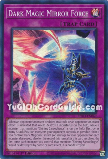 Yu-Gi-Oh Card: Dark Magic Mirror Force