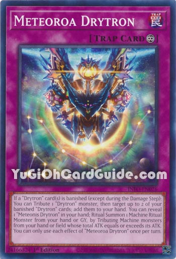 Yu-Gi-Oh Card: Meteoroa Drytron