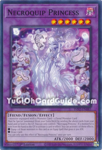 Yu-Gi-Oh Card: Necroquip Princess