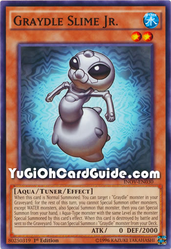 Yu-Gi-Oh Card: Graydle Slime Jr.
