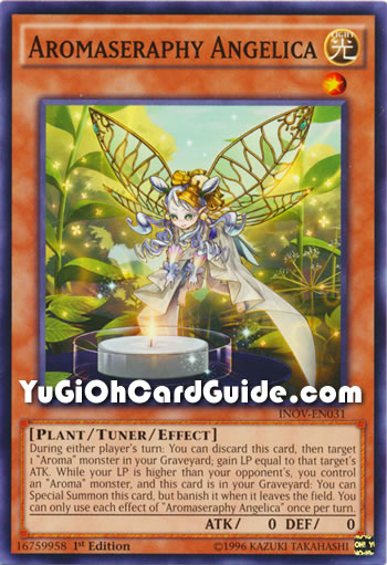 Yu-Gi-Oh Card: Aromaseraphy Angelica