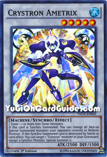 Yu-Gi-Oh Card: Crystron Ametrix