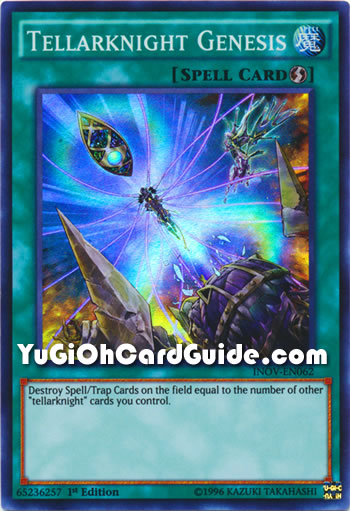 Yu-Gi-Oh Card: Tellarknight Genesis