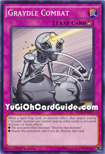 Yu-Gi-Oh Card: Graydle Combat