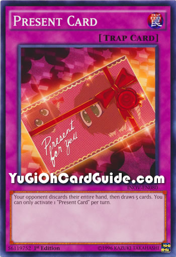 Yu-Gi-Oh Card: Present Card