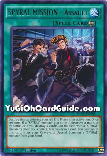 Yu-Gi-Oh Card: SPYRAL MISSION - Assault