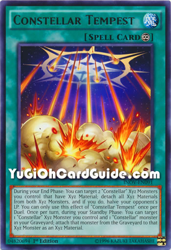 Yu-Gi-Oh Card: Constellar Tempest
