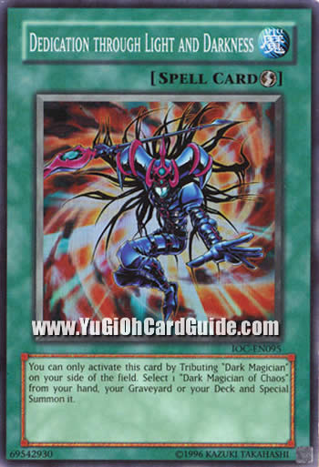 Yu-Gi-Oh! Japanese Card Set - DP17-JP013 "Dedication Through Light And Darkness / Baptism Of Light And Darkness" (3-Piece Set) - View #4
