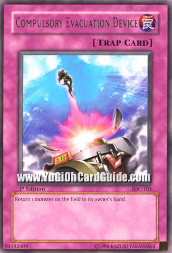 Yu-Gi-Oh! Compulsory Evacuation Device