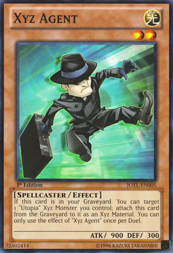 Yu-Gi-Oh Card: Xyz Agent