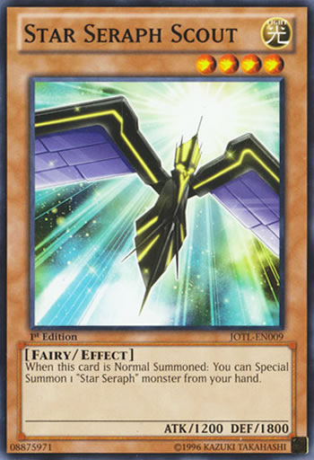 Yu-Gi-Oh Card: Star Seraph Scout