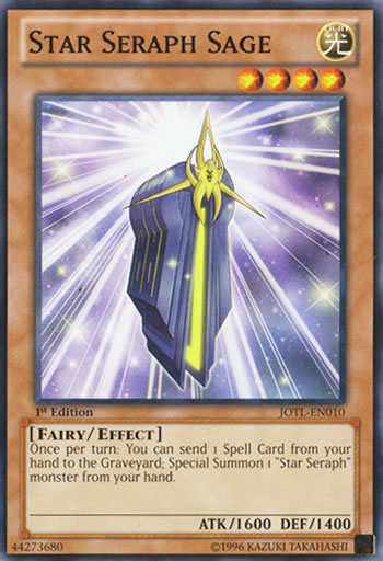Yu-Gi-Oh Card: Star Seraph Sage