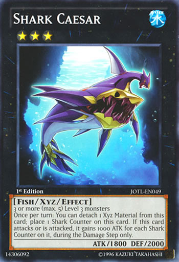 Yu-Gi-Oh Card: Shark Caesar