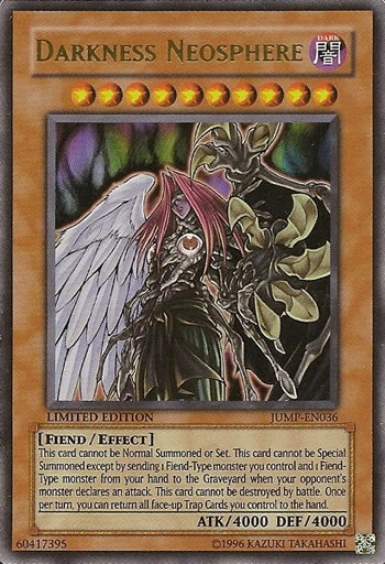 Yu-Gi-Oh Card: Darkness Neosphere