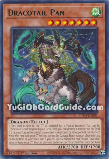 Yu-Gi-Oh Card: Dracotail Pan
