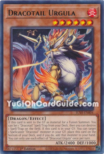 Yu-Gi-Oh Card: Dracotail Urgula