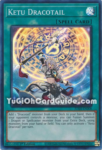 Yu-Gi-Oh Card: Ketu Dracotail