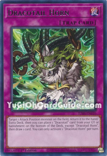 Yu-Gi-Oh Card: Dracotail Horn