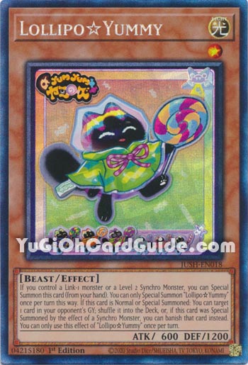 Yu-Gi-Oh Card: Lollipo☆Yummy