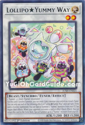 Yu-Gi-Oh Card: Lollipo★Yummy Way