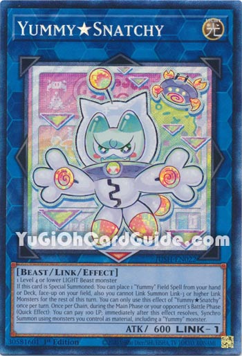 Yu-Gi-Oh Card: Yummy★Snatchy