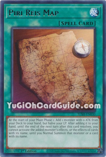 Yu-Gi-Oh Card: Piri Reis Map