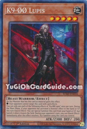Yu-Gi-Oh Card: K9-ØØ Lupis