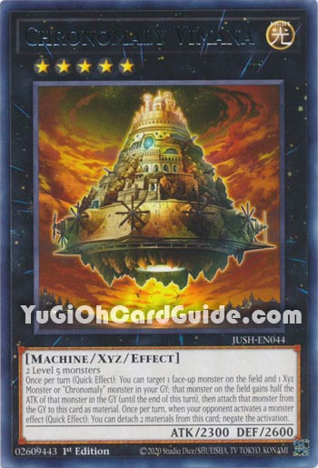 Yu-Gi-Oh Card: Chronomaly Vimana